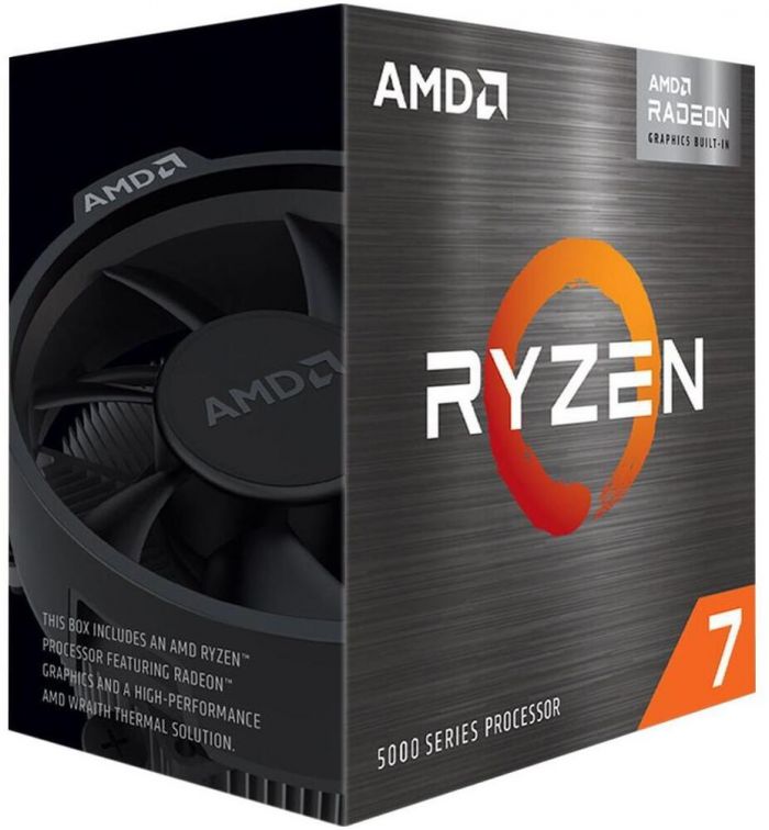 Центральний процесор AMD Ryzen 7 5700G 8C/16T 3.8/4.6GHz Boost 16Mb Radeon Graphics AM4 65W Wraith Stealth cooler Box