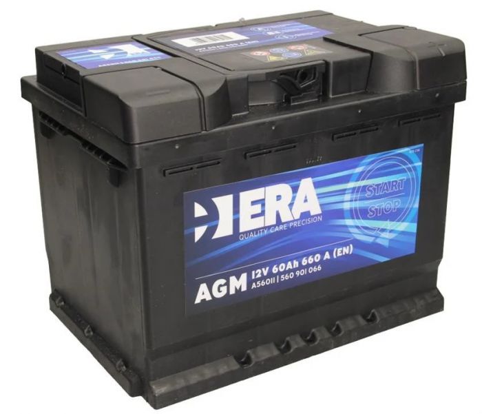 Акумулятор Era AGM 12В 60Аг 660А R+ (A56011)