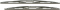 Склоочисник BOSCH Twin каркасний комплект 650/550мм (3 397 001 539)
