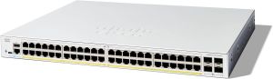 Комутатор Cisco Catalyst 1300X 48xGE, PoE, 4x10G SFP+
