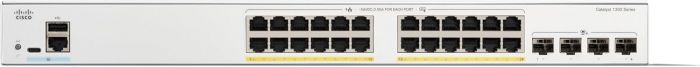 Комутатор Cisco Catalyst 1300X 24xGE, PoE, 4x10G SFP+