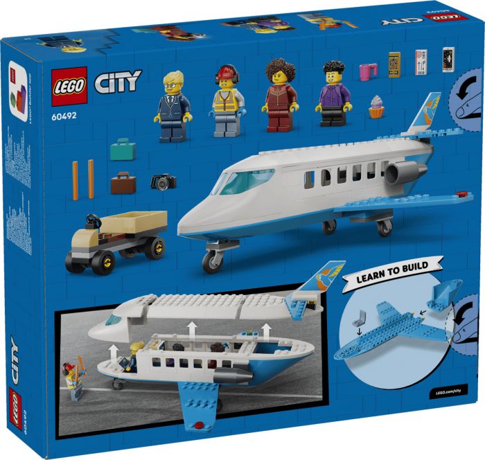 Конструктор LEGO City Пасажирський літак