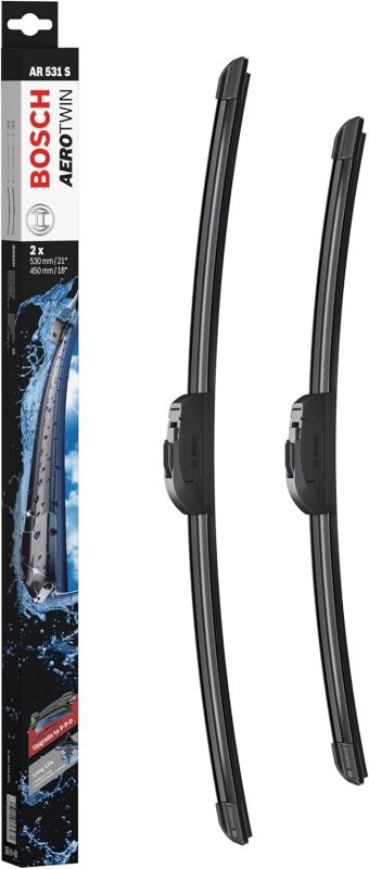Склоочисник BOSCH Aerotwin безкаркасний комплект 530/450мм (3 397 118 901)