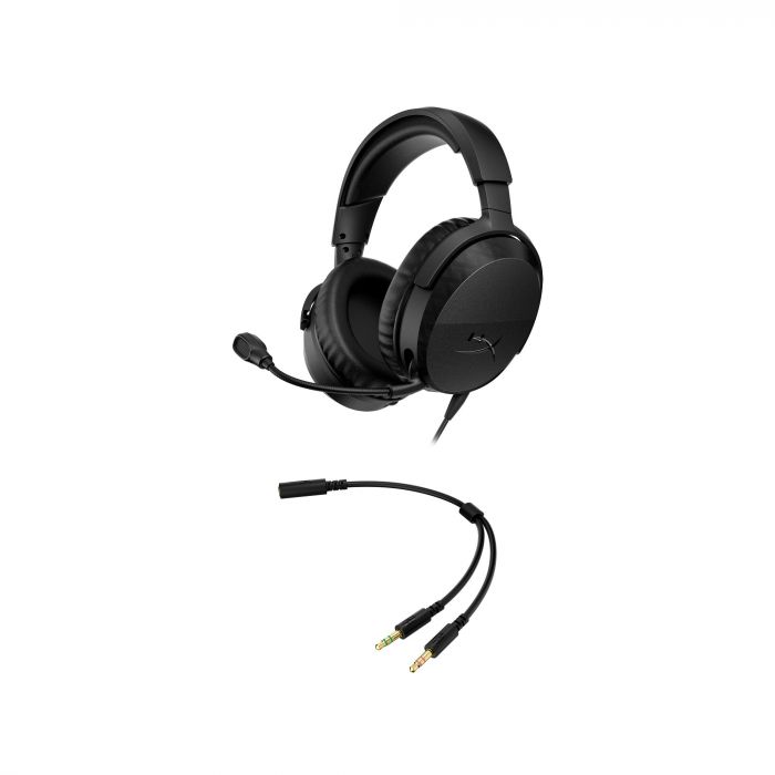 Гарнітура ігрова HyperX Cloud Stinger 3, mini-jack/dual 3.5mm, чорний