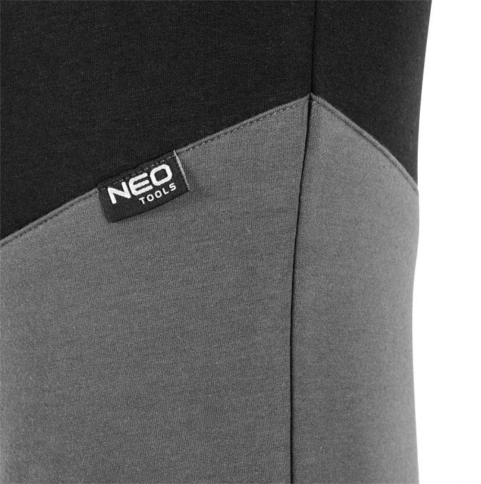 Штани спортивні Neo Tools COMFORT 57% бавовна 39% поліестер 4% еластан, L, чорний