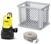 Насос дренажний KarcherSP 16.000 Flood Box 550Вт 16Куб·год висота 8м глибина 7м 4.85кг