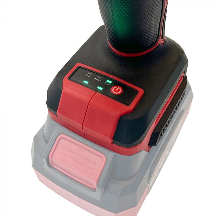 Гайковерт ударний акумуляторний Vitals Master AT 1835с BL 18В до 2300об/хв 3200уд/хв 350Нм квадрат 1/2" 1.15кг  без АКБ та ЗП