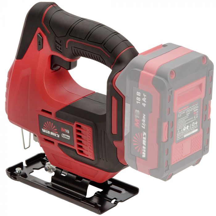 Лобзик акумуляторний Vitals Master Ef 1865сl BL 18В 0-2700об/хв хід 19мм 1.06кг без АКБ та ЗП
