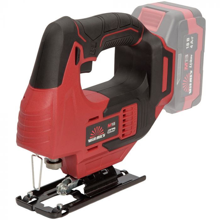 Лобзик акумуляторний Vitals Master Ef 1865сl BL 18В 0-2700об/хв хід 19мм 1.06кг без АКБ та ЗП