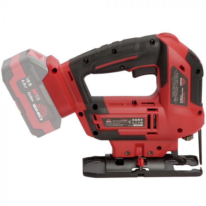 Лобзик акумуляторний Vitals Master Ef 1885с BL 18В 0-3000об/хв хід 18мм 2.07кг без АКБ та ЗП