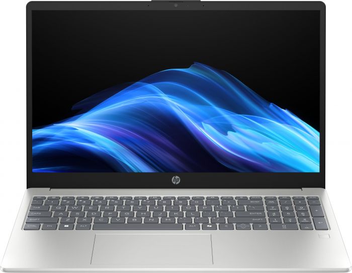 Ноутбук HP 15-fd0113ua 15.6" FHD IPS AG, Intel 3-1315U, 8GB, F512GB, UMA, DOS, сріблястий