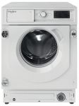 Пральна машина Whirlpool вбудована фронтальна, 7кг, 1400, D, 60см, дисплей, пара, білий