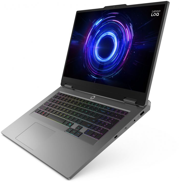 Ноутбук Lenovo LOQ-17IRX10 17.3" FHD IPS AG, Intel i7-13650HX, 32GB, F512GB, NVD5050-8, DOS, сірий