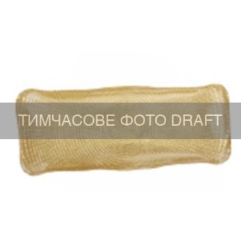 Блюдо ARDESTO Golden ice 33х13см, скло, прямокутна, золотистий