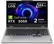 Ноутбук Lenovo LOQ-15IRX10 15.6" FHD IPS AG, Intel i7-13645HX, 32GB, F512GB, NVD5050-8, DOS, сірий