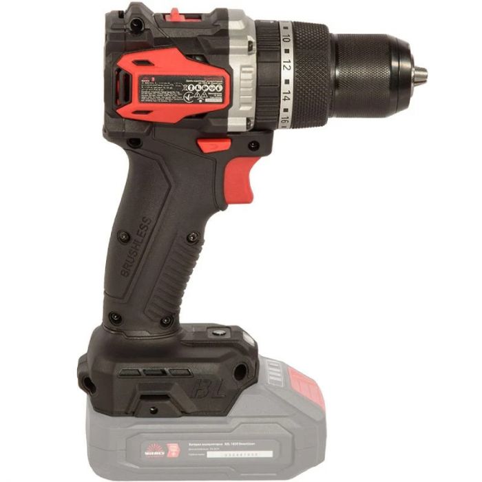 Шурупокрут-дриль акумуляторний Vitals Professional AU 1875 BL SmartLine+ 18В 75·20Нм 500·2000об/хв 1.2кг без АКБ та ЗП