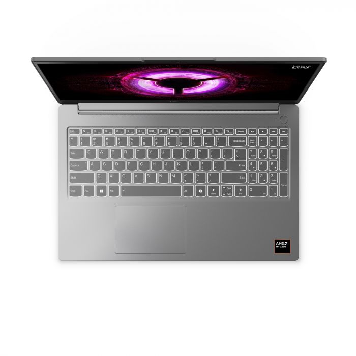Ноутбук Lenovo LOQ-15ARP10E 15.6" FHD IPS AG, AMD R5-150, 16GB, F512GB, NVD3050-6, DOS, сірий