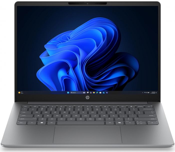 Ноутбук HP 200-G2a 14" WUXGA IPS AG, AMD R5-220, 16GB, F512GB, UMA, DOS, сріблястий