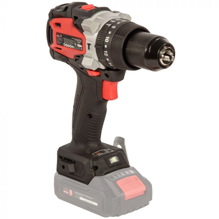 Шурупокрут-дриль акумуляторний Vitals Professional AU 18120 BL SmartLine+ 18В 120·60Нм 500·2000об/хв кейс 2.06кг без АКБ та ЗП