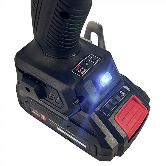 Шурупокрут-дриль акумуляторний Vitals Professional AU 18120 BL SmartLine+ 18В 120·60Нм 500·2000об/хв кейс 2.06кг без АКБ та ЗП