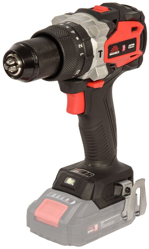Шурупокрут-дриль акумуляторний Vitals Professional AU 18120 BL SmartLine+ 18В 120·60Нм 500·2000об/хв кейс 2.06кг без АКБ та ЗП