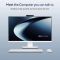 Комп'ютер персональний моноблок ASUS V440VAK-WPC4100 23.8" FHD AG, Intel 5-210H, 16GB, F512GB, UMA, WiFi, кл+м, без ОС, білий