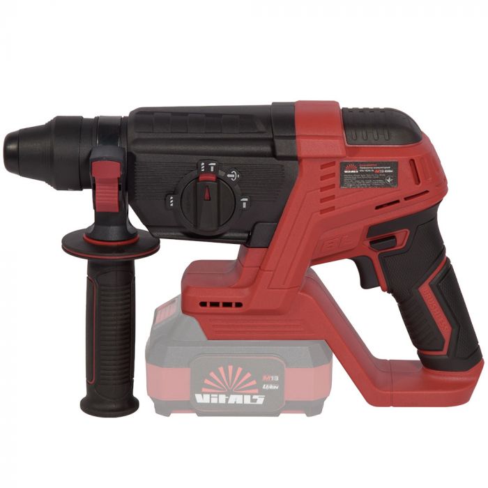 Перфоратор акумуляторнийVitals Master ARa 1826c BL 18В 2.6Дж 0-3000уд/хв 0-950об/хв IP21 2.35кг без АБК та ЗП