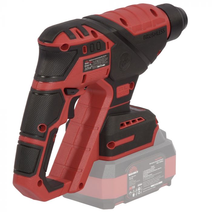 Перфоратор акумуляторний Vitals Master ARa 1812c BL 18В 1.7Дж 0-3000уд/хв 0-750об/хв IP21 1.25кг без АБК та ЗП