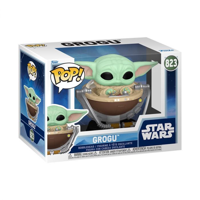 Фігурка Funko POP Star Wars: Mandalorian & Grogu - Grogu in Pram