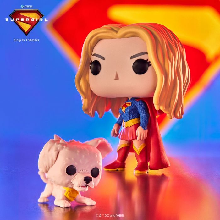 Фігурка Funko POP Movies: Supergirl - Supregirl w/puppy Krypto
