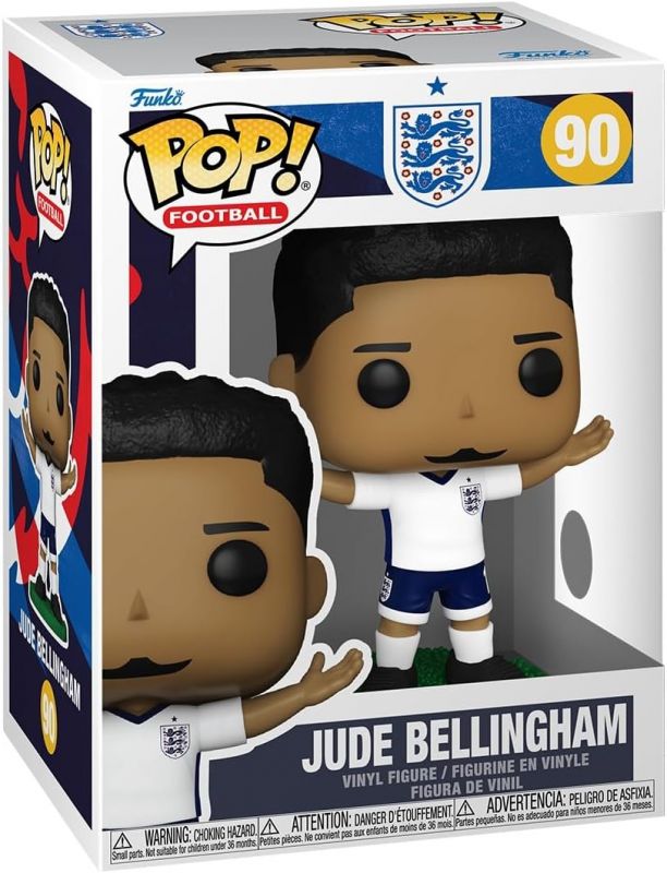 Фігурка Funko POP Football: England - Jude Bellingham