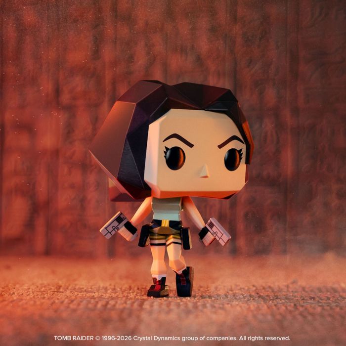 Фігурка Funko POP Games: Tomb Raider - Lara Croft (Polygon)