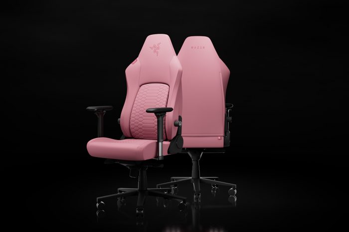 Крісло Razer Iskur V2 NewGen, EPU шкіра з CoolTouch™, 4D-Armrests, quartz