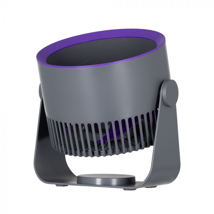 Вентилятор ARDESTO OneBreeze FT-M55GR настільний/настінний, 14см, акумулятор, USB-A Type-C, сірий