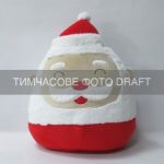 Подушка декор. ARDESTO Christmas Santa 35см, 97% поліестер, 3% спандекс, червоний