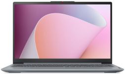 Ноутбук Lenovo IdeaPad Slim 3-15AMN8 15.6" FHD IPS AG, AMD R3-30, 16GB, F512GB, UMA, DOS, сірий