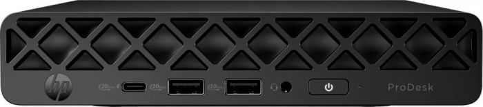 Комп'ютер персональний неттоп HP ProDesk 4-G1i Mini, Intel U5-225T, 16GB, F512GB, UMA, WiFi, кл+м, 3р, Win11P