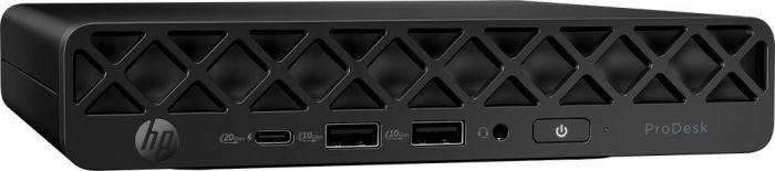 Комп'ютер персональний неттоп HP ProDesk 4-G1i Mini, Intel U5-225T, 16GB, F512GB, UMA, WiFi, кл+м, 3р, Win11P