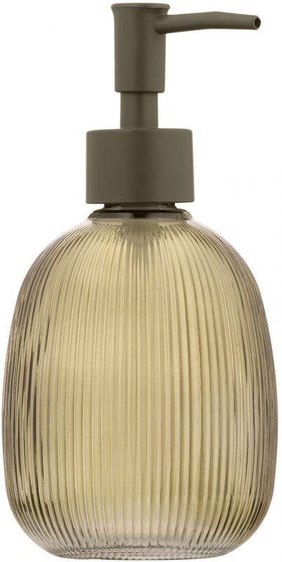 Диспенсер для мила ARDESTO Minimalism Mellon, 350мл, скло, пластик, зелений
