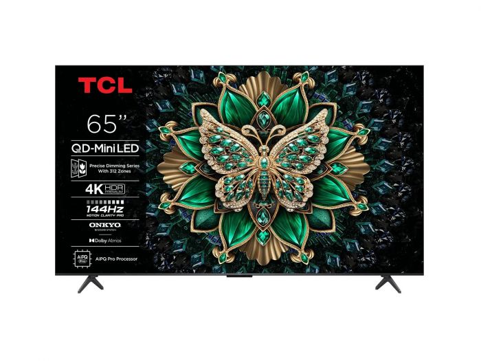 Телевізор 65" TCL MiniLED 4K 144Hz Smart Google TV Titan ONKYO sound