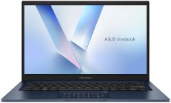Ноутбук ASUS Vivobook 14 X1404VA-EB1527 14" FHD IPS, Intel 3 100U, 16GB, F512GB, UMA, NoOS, Блакитний