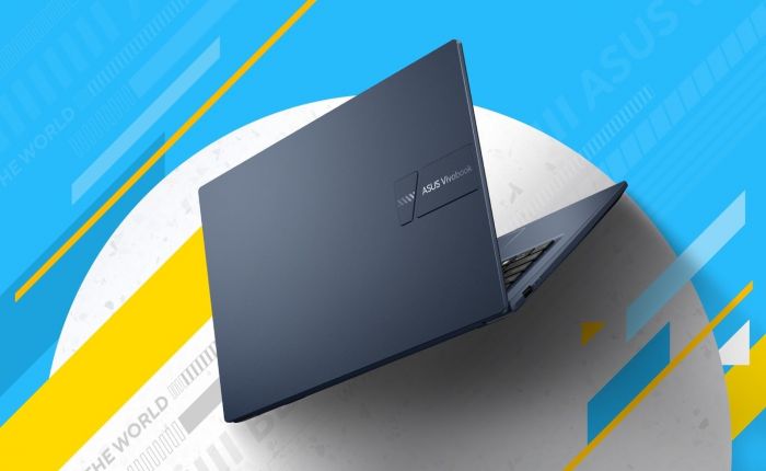 Ноутбук ASUS Vivobook 14 X1404VA-EB1527 14" FHD IPS, Intel 3 100U, 16GB, F512GB, UMA, NoOS, Блакитний