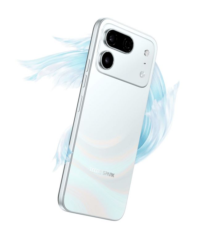 Смартфон TECNO Spark 50 Pro (KO5) 6.78" 4/128ГБ, 2SIM, 6000мА•год, Cloud White