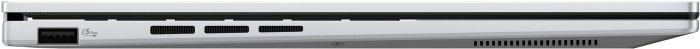 Ноутбук ASUS Zenbook 14 UX3405CA-ST1262 14" 3K OLED, Intel Ultra 5 225H, 16GB, F1TB, UMA, NoOS, Сріблястий