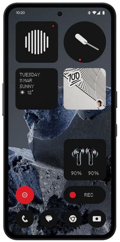 Смартфон CMF by Nothing Phone 2 Pro 6.77" 8/128ГБ, 2SIM, 5000мА•год, чорний