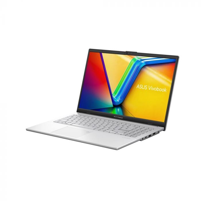 Ноутбук ASUS Vivobook GO 15 E1504FA-BQ2838 15.6" FHD IPS, AMD R3 30, 16GB, F512GB, UMA, NoOS, Сріблястий