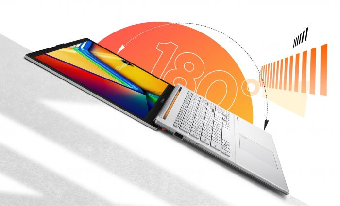 Ноутбук ASUS Vivobook GO 15 E1504FA-BQ2836 15.6" FHD IPS, AMD R5 40, 8GB, F512GB, UMA, NoOS, Сріблястий