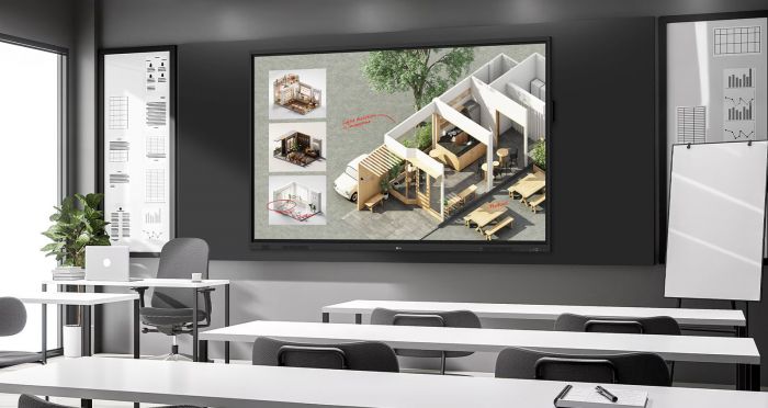Дисплей інтерактивний 86" LG CreateBoard 86TR3DQ UHD 400nit 16/7 Android WiFi