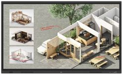 Дисплей інтерактивний 86" LG CreateBoard 86TR3DQ UHD 400nit 16/7 Android WiFi