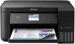 БФП ink color A4 Epson EcoTank L6360 35_23 ppm Duplex USB Ethernet Wi-Fi 4 inks Black Pigment
